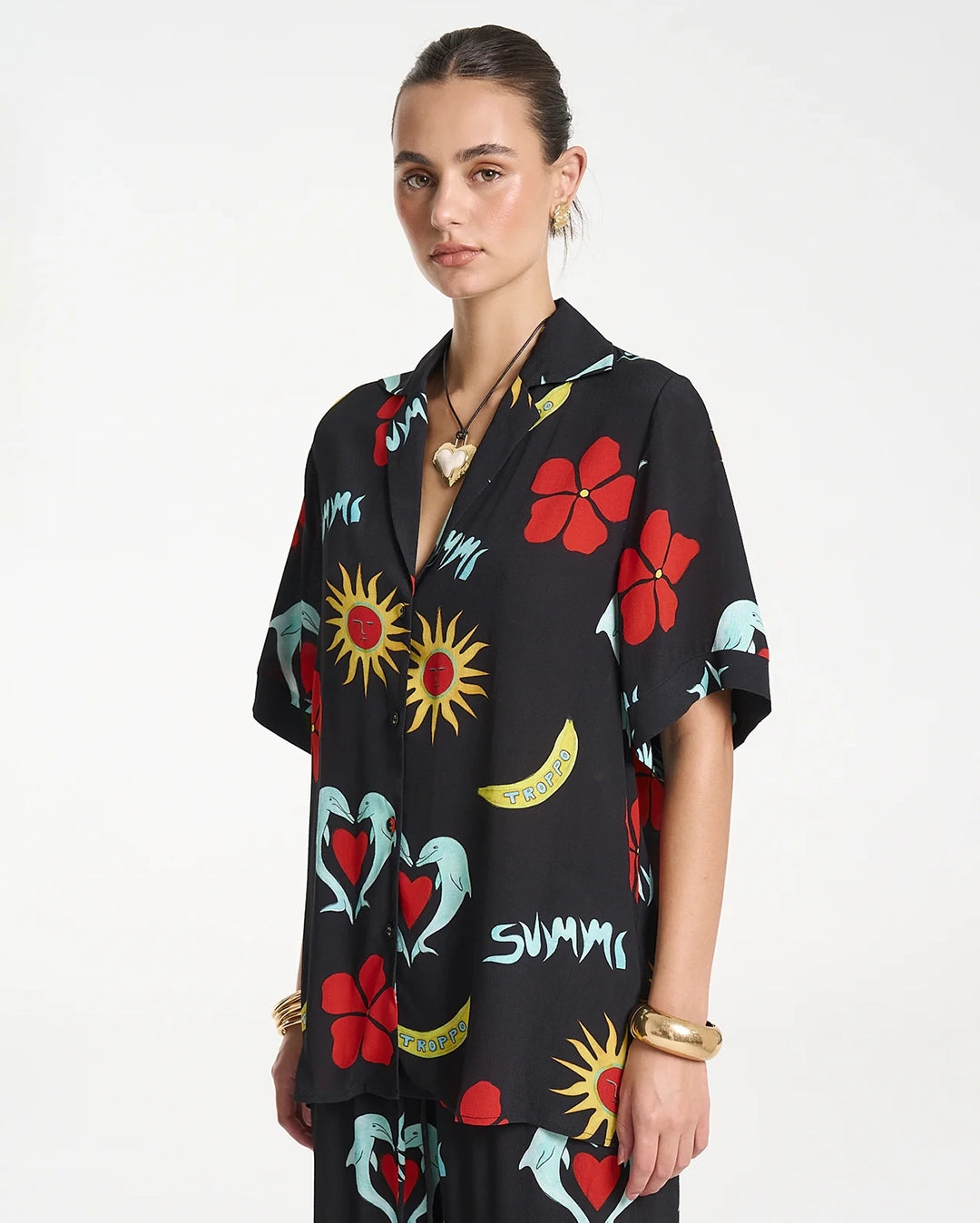 Party Shirt - Troppo Night by Summi Summi