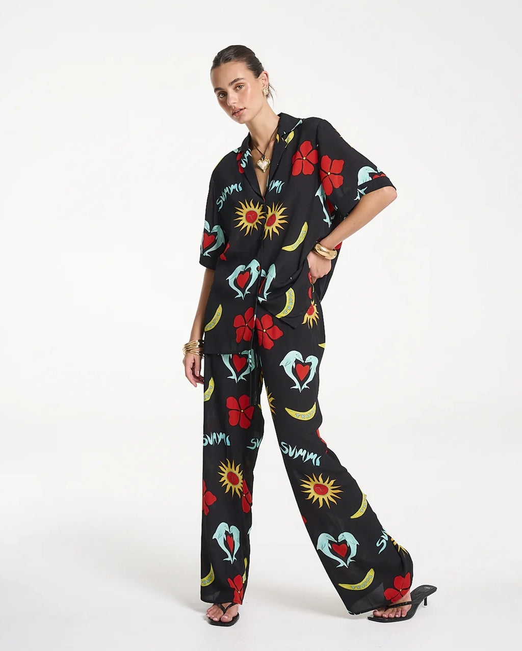 Party Shirt - Troppo Night by Summi Summi - view 5