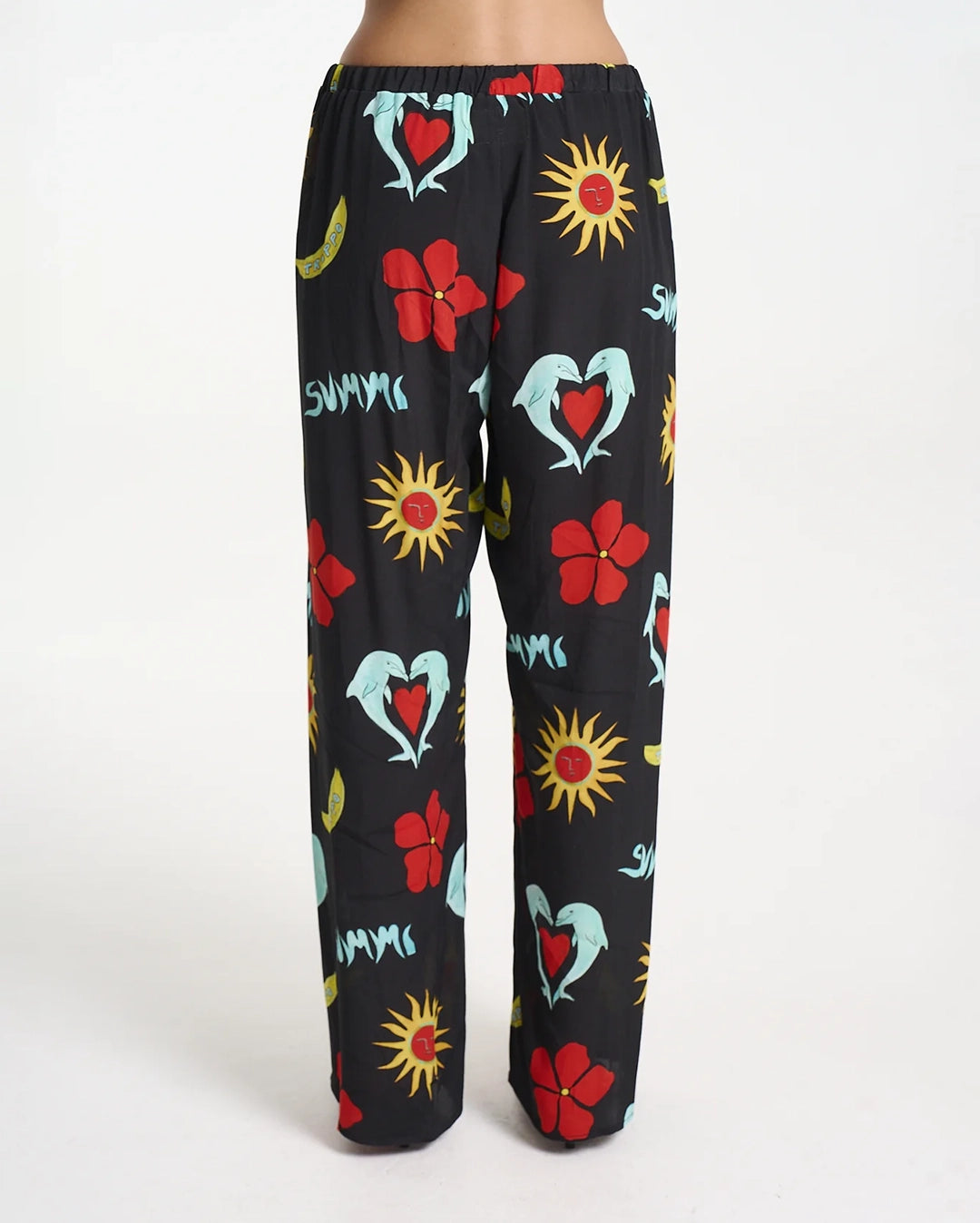 Relaxed Drawstring Pant - Troppo Night by Summi Summi - view 3