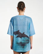 Double Dolphin T-Shirt - Blue by Summi Summi - view 3