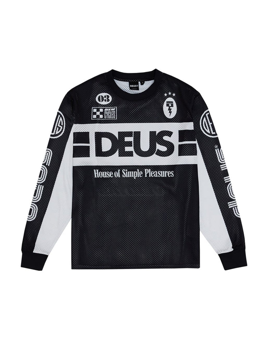 Off Road MX Jersey 2.0 - Black by Deus Ex Machina