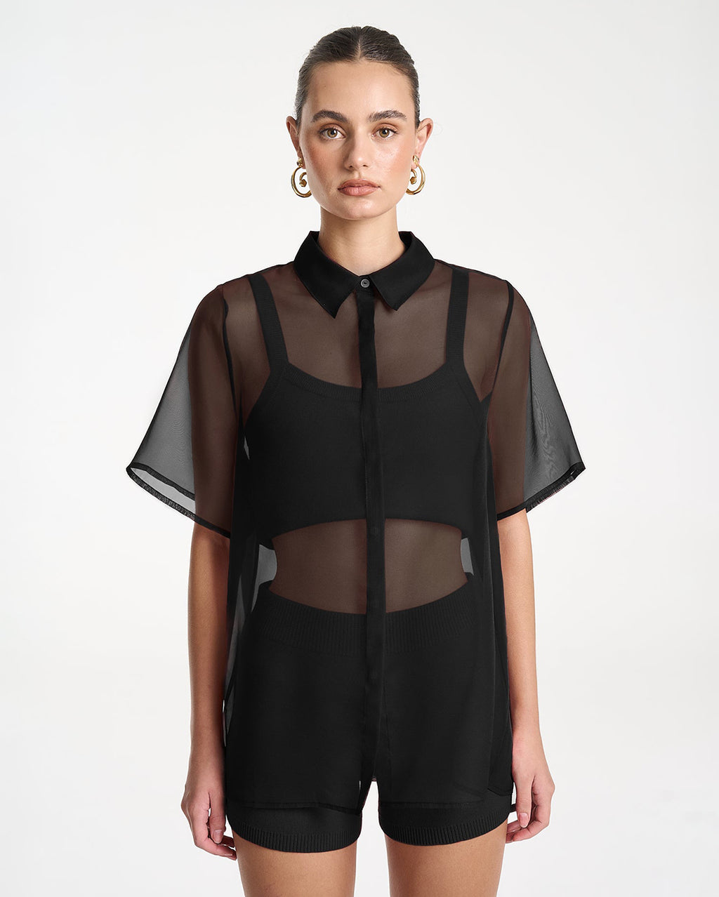 Romeo Shirt - Midnight Black