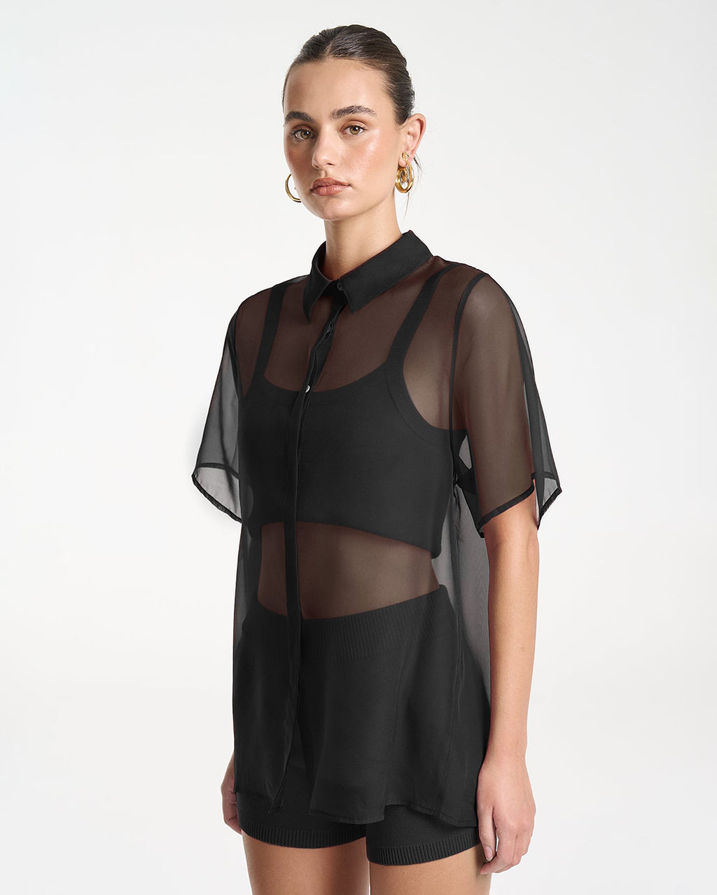 Romeo Shirt - Midnight Black