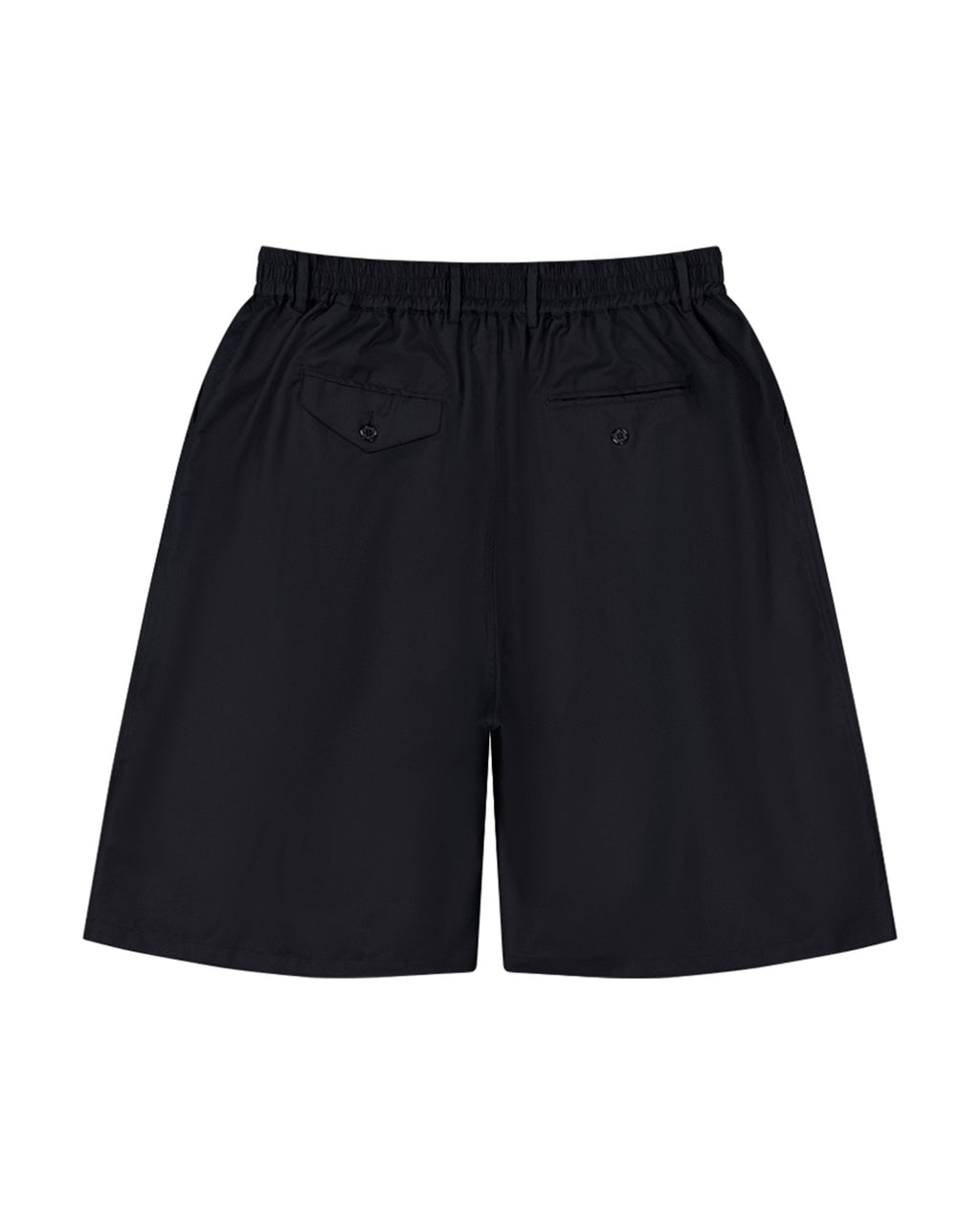 Hakama Shorts - Black Wool