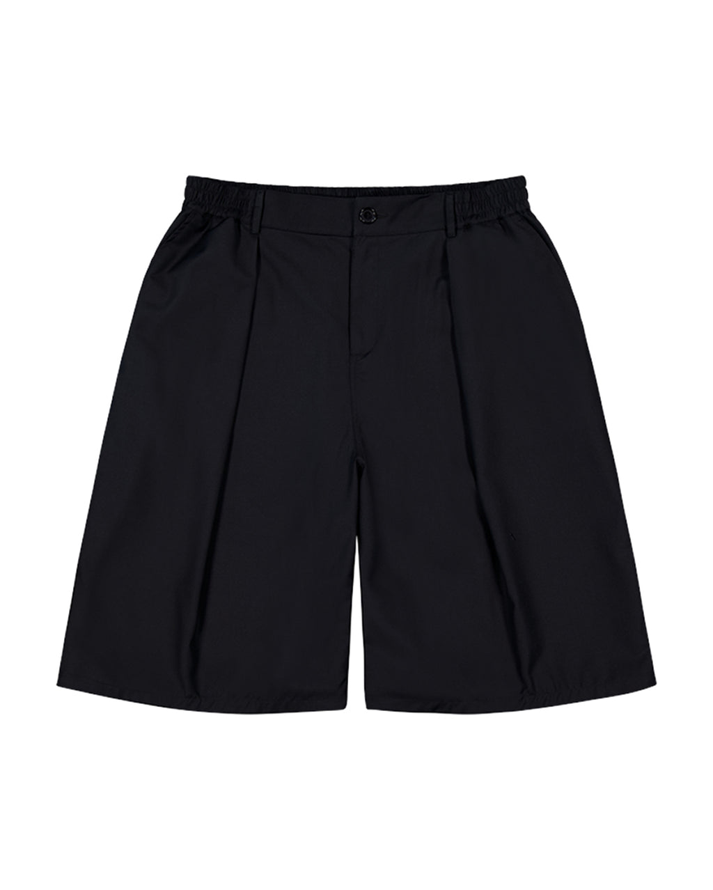 Hakama Shorts - Black Wool