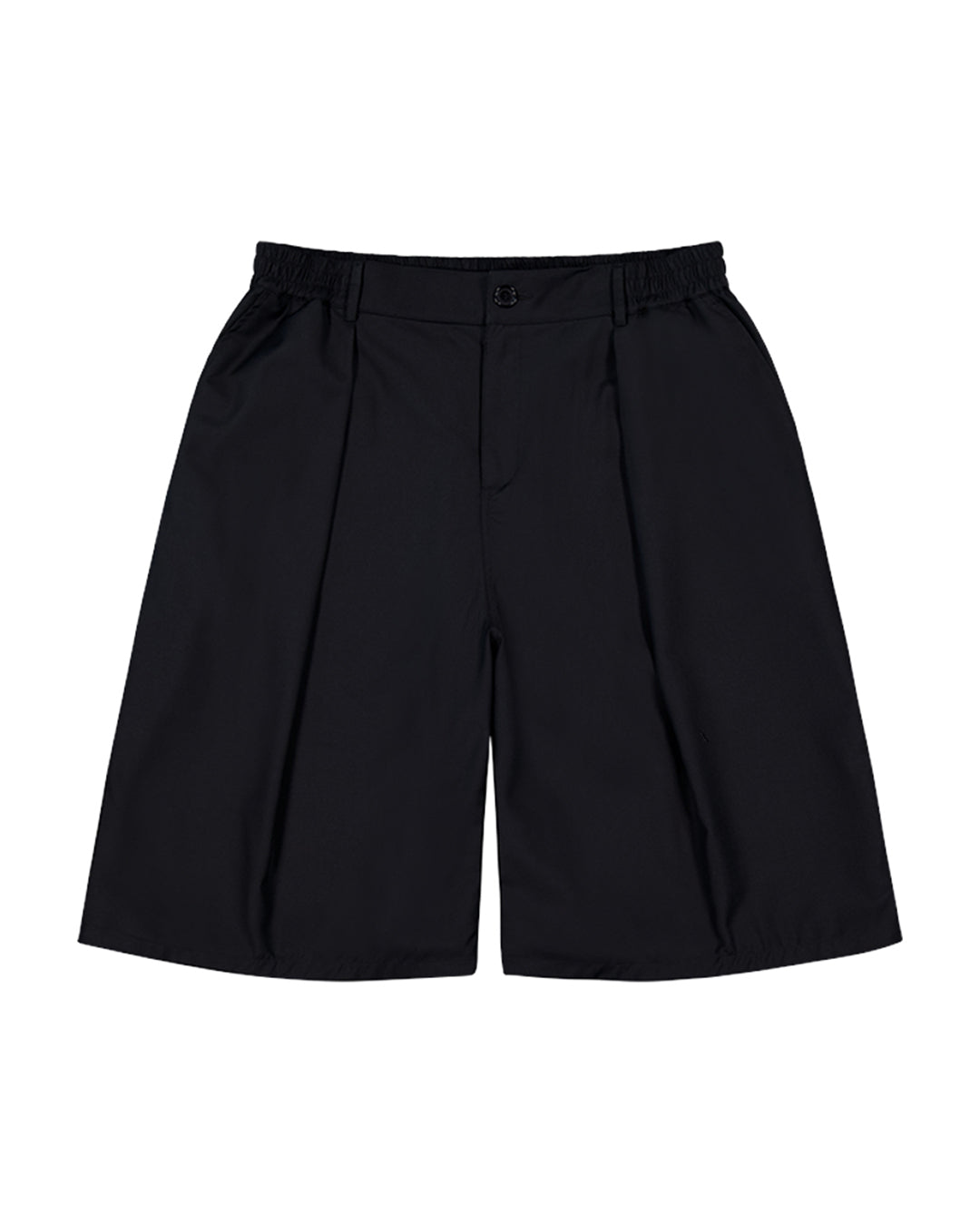 Hakama Shorts - Black Wool