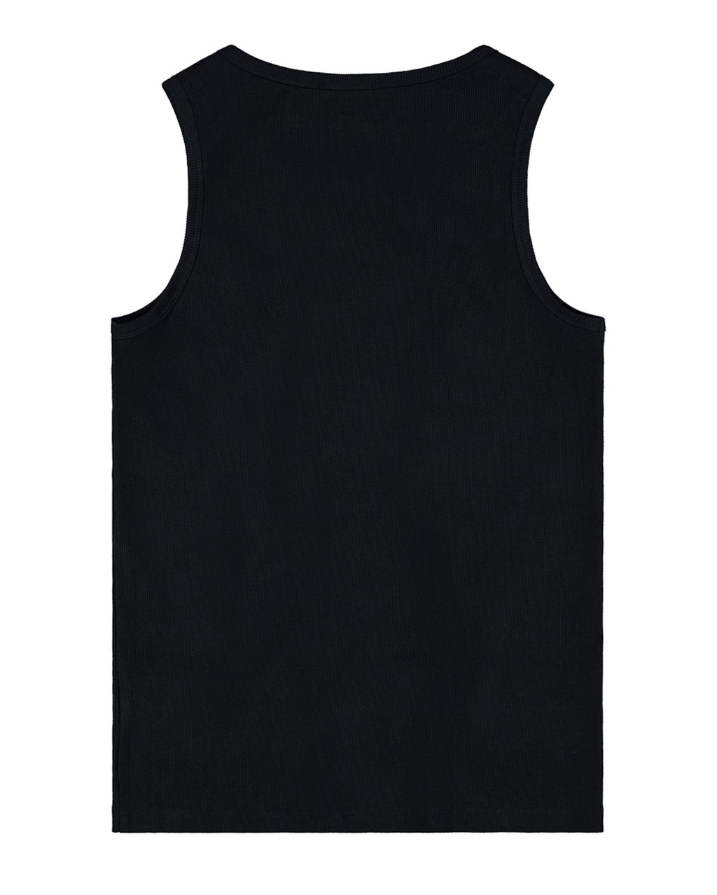 Ribbed Tank - Black