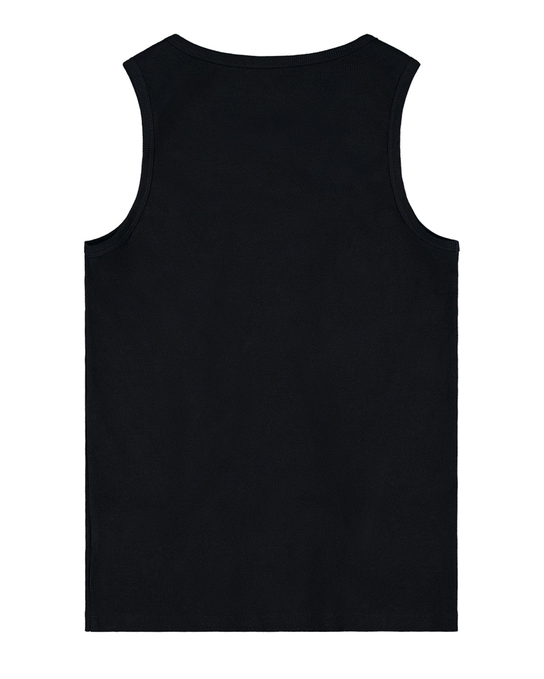 Ribbed Tank - Black