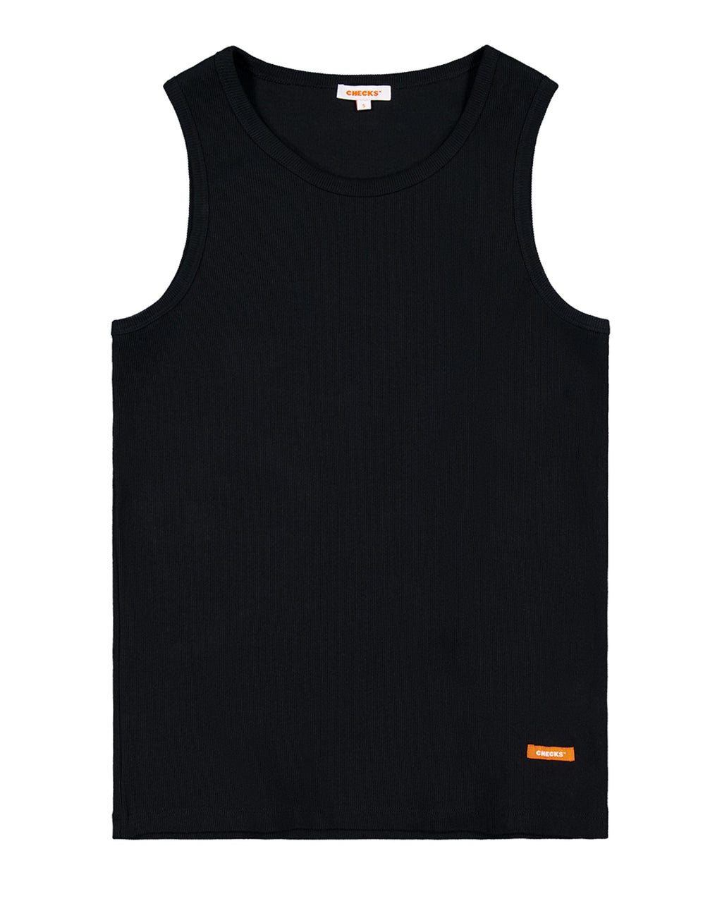 Ribbed Tank - Black