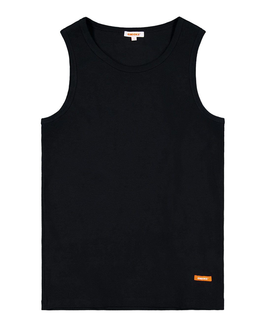Ribbed Tank - Black