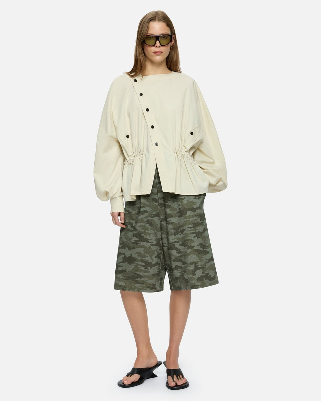 Blanca Indi Shorts - Khaki - Blanca