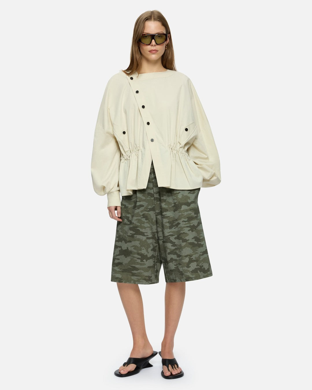 Blanca Indi Shorts - Khaki - Blanca