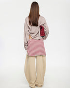 Bloom Long Sleeve Top - Muted Pastels Stripe | Lioness | Wally