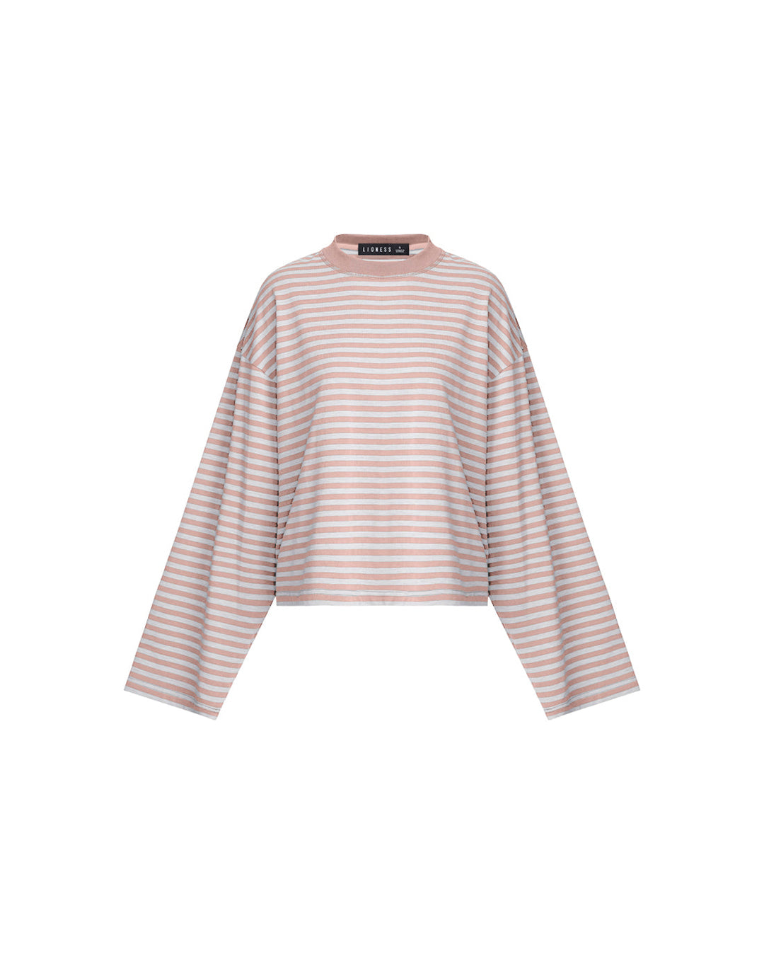 Bloom Long Sleeve Top - Muted Pastels Stripe | Lioness | Wally