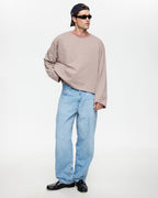 Bloom Long Sleeve Top - Muted Pastels Stripe | Lioness | Wally