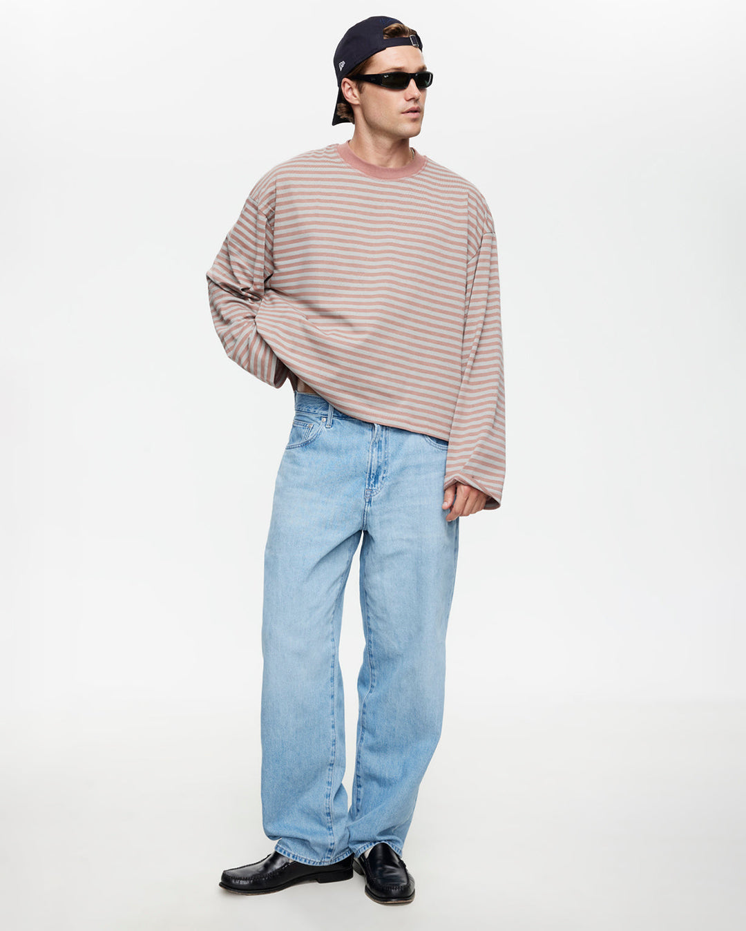 Bloom Long Sleeve Top - Muted Pastels Stripe | Lioness | Wally