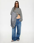 Bloom Long Sleeve Top - Onyx Stripe | Lioness | Wally