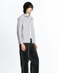 Hold Long Sleeve Shirt - Grey Stripe by Beach Brains