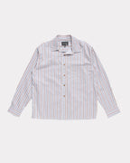 Hold Long Sleeve Shirt - Grey Stripe by Beach Brains - view 2