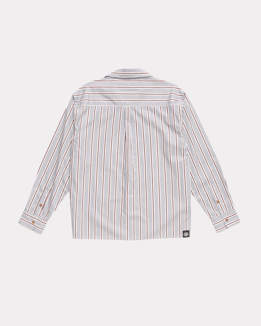 Hold Long Sleeve Shirt - Grey Stripe
