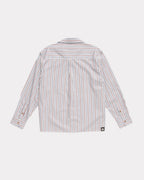 Hold Long Sleeve Shirt - Grey Stripe by Beach Brains - view 4