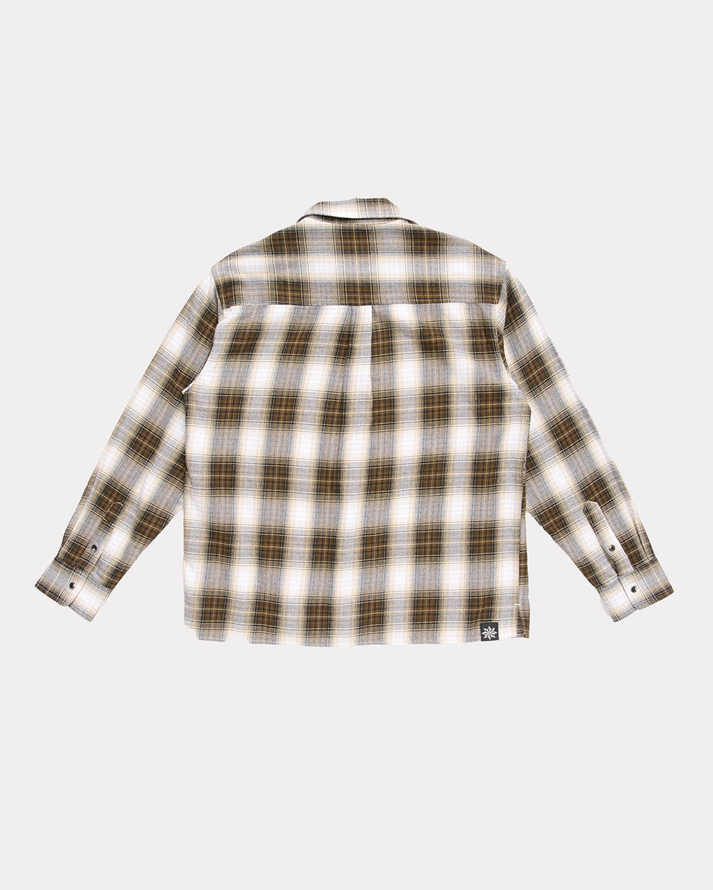 Hold Long Sleeve Shirt - Brown Check