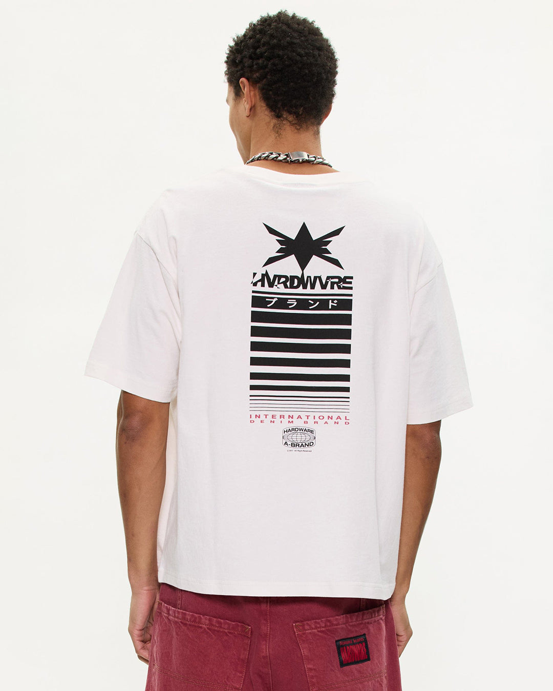 Bobby In Motion T-Shirt - Vintage White