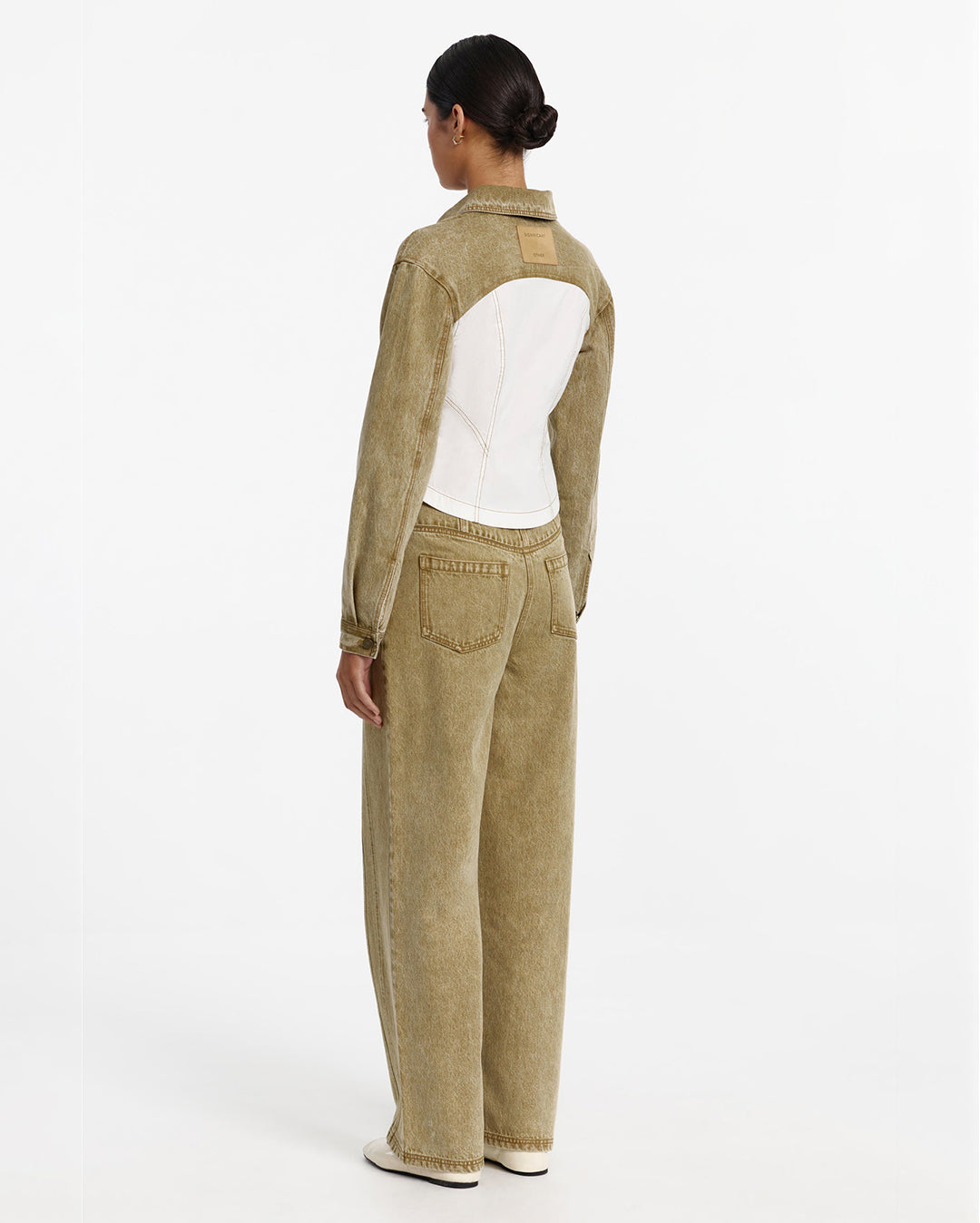 Bodicia Shirt Jacket - Mossgold Splice - Significant Other