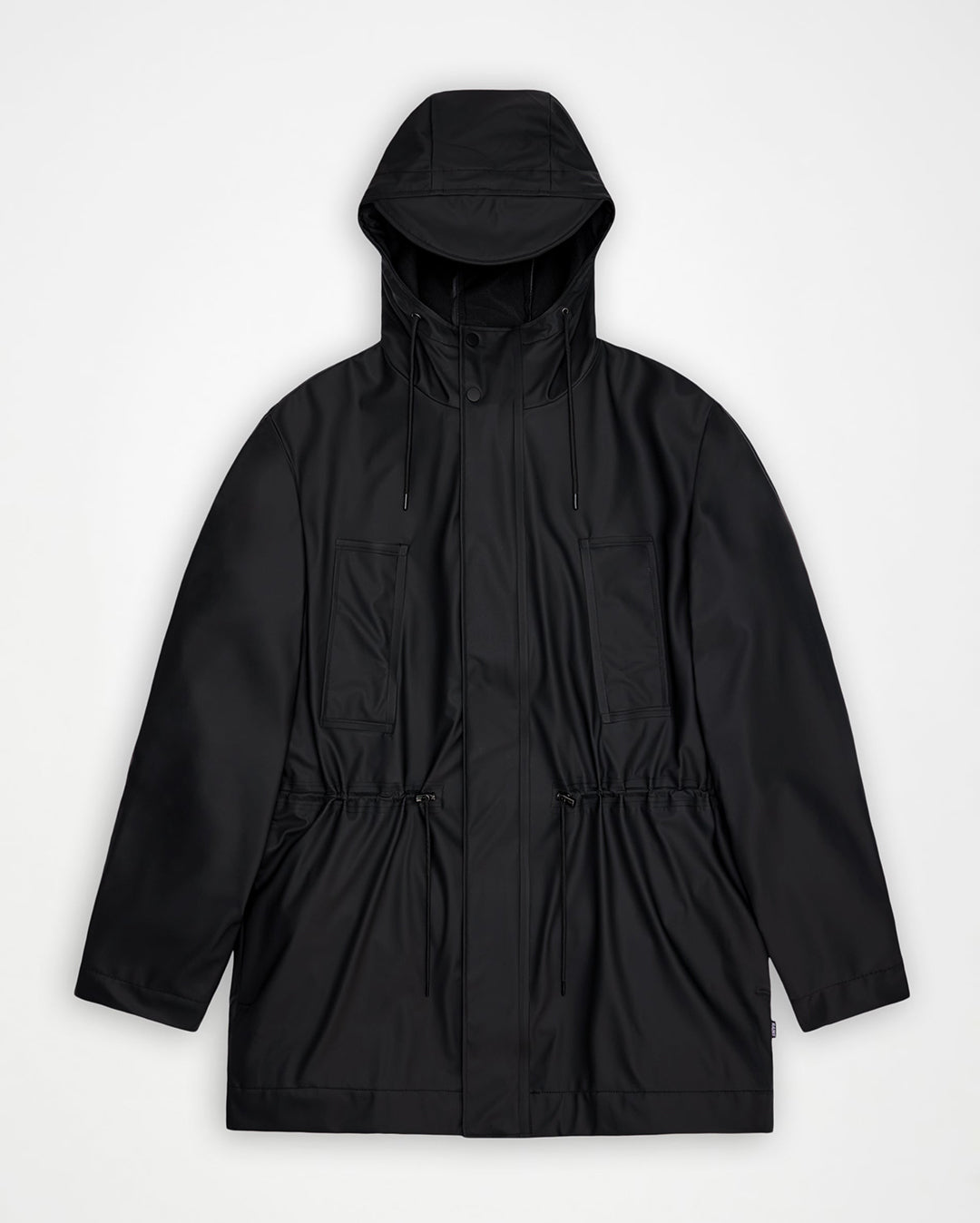 Bold Long Jacket W3 - Black - Rains