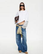 Bottega Shirt - Ash Stripe | Lioness | Wally