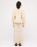 Boucle Knit Jumper - Coconut - Zulu and Zephyr