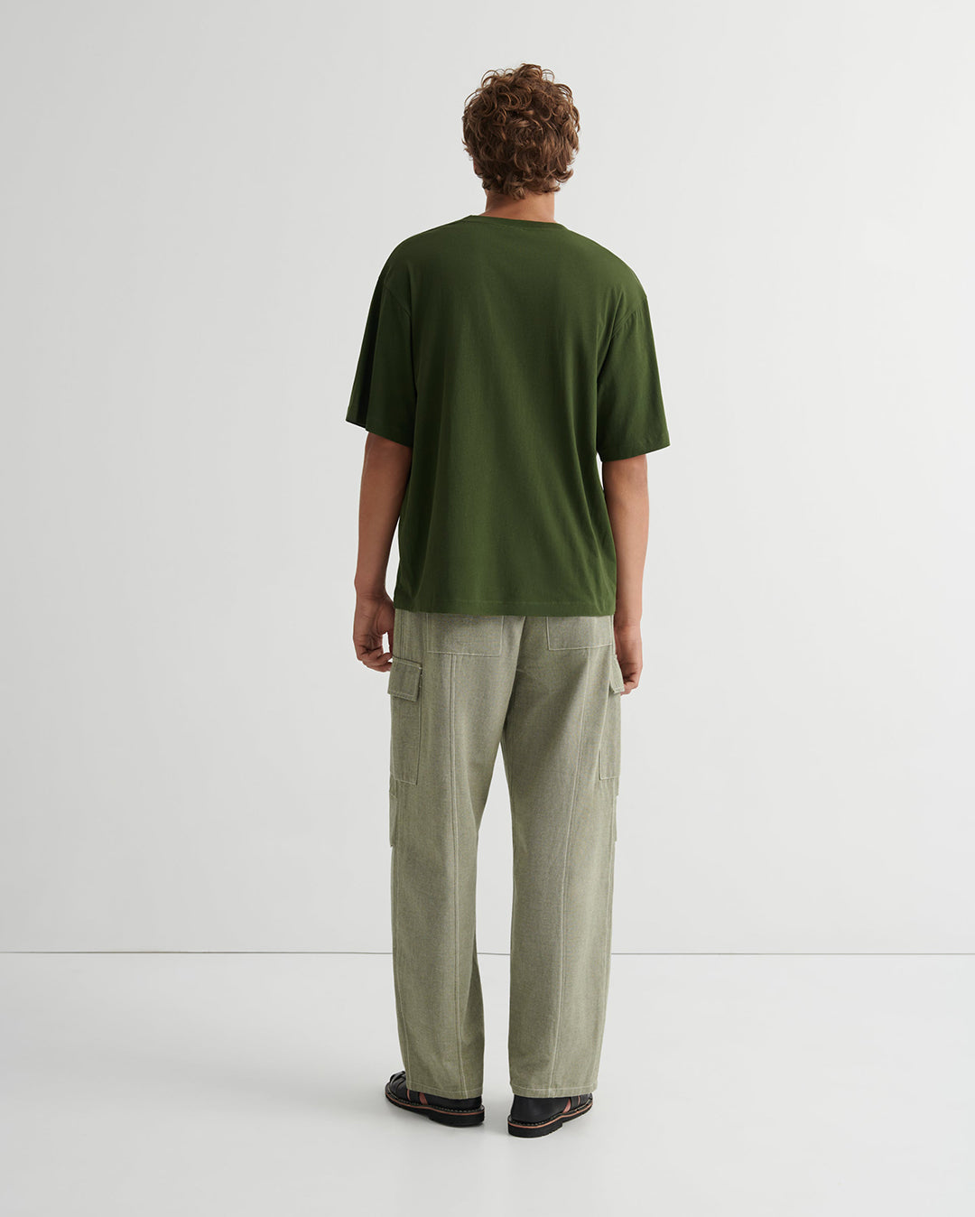 Box T-Shirt - Sycamore - Kowtow