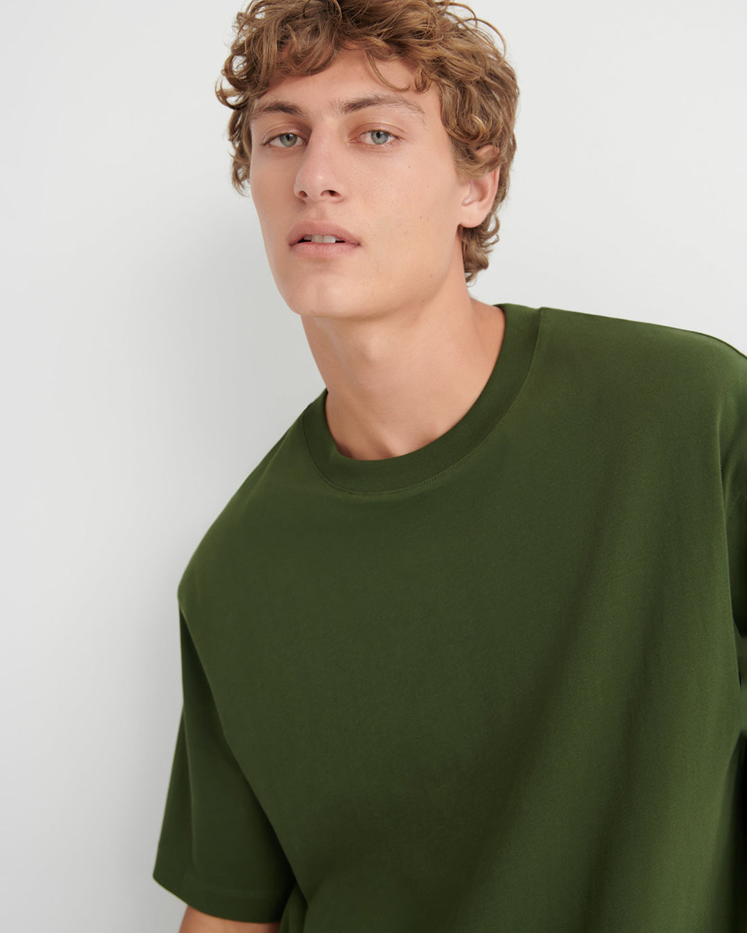 Box T-Shirt - Sycamore - Kowtow
