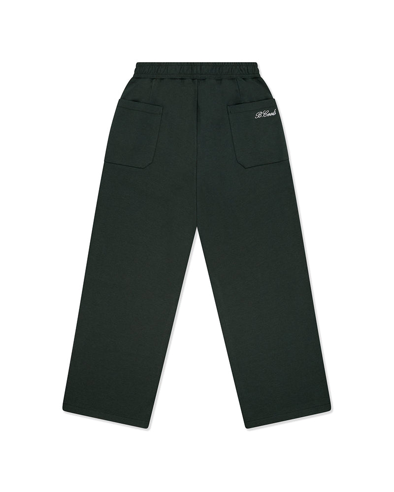 Boxy Track Pant - Forest - Barney Cools