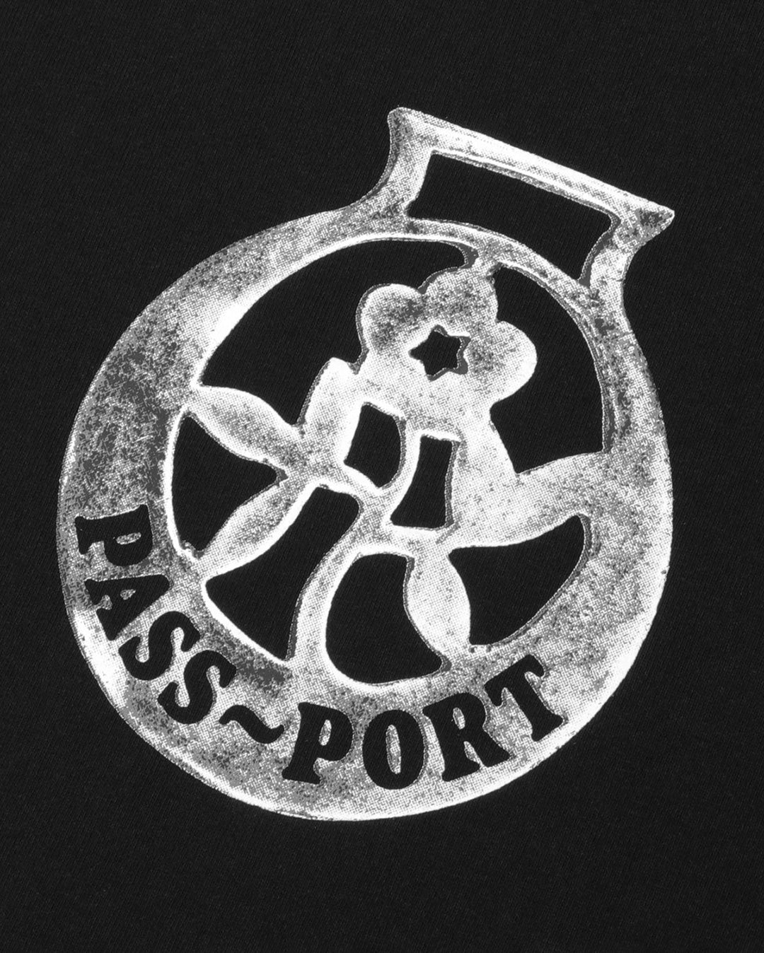 Brass Tee - Black - Pass-Port