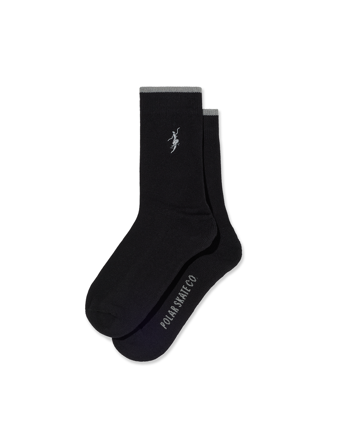 Business Socks No Complies Forever - Black/Grey - Polar Skate Co