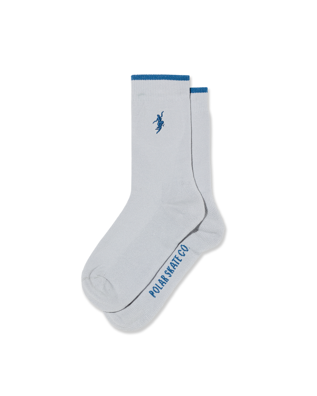 Business Socks No Complies Forever - Silver/Blue - Polar Skate Co