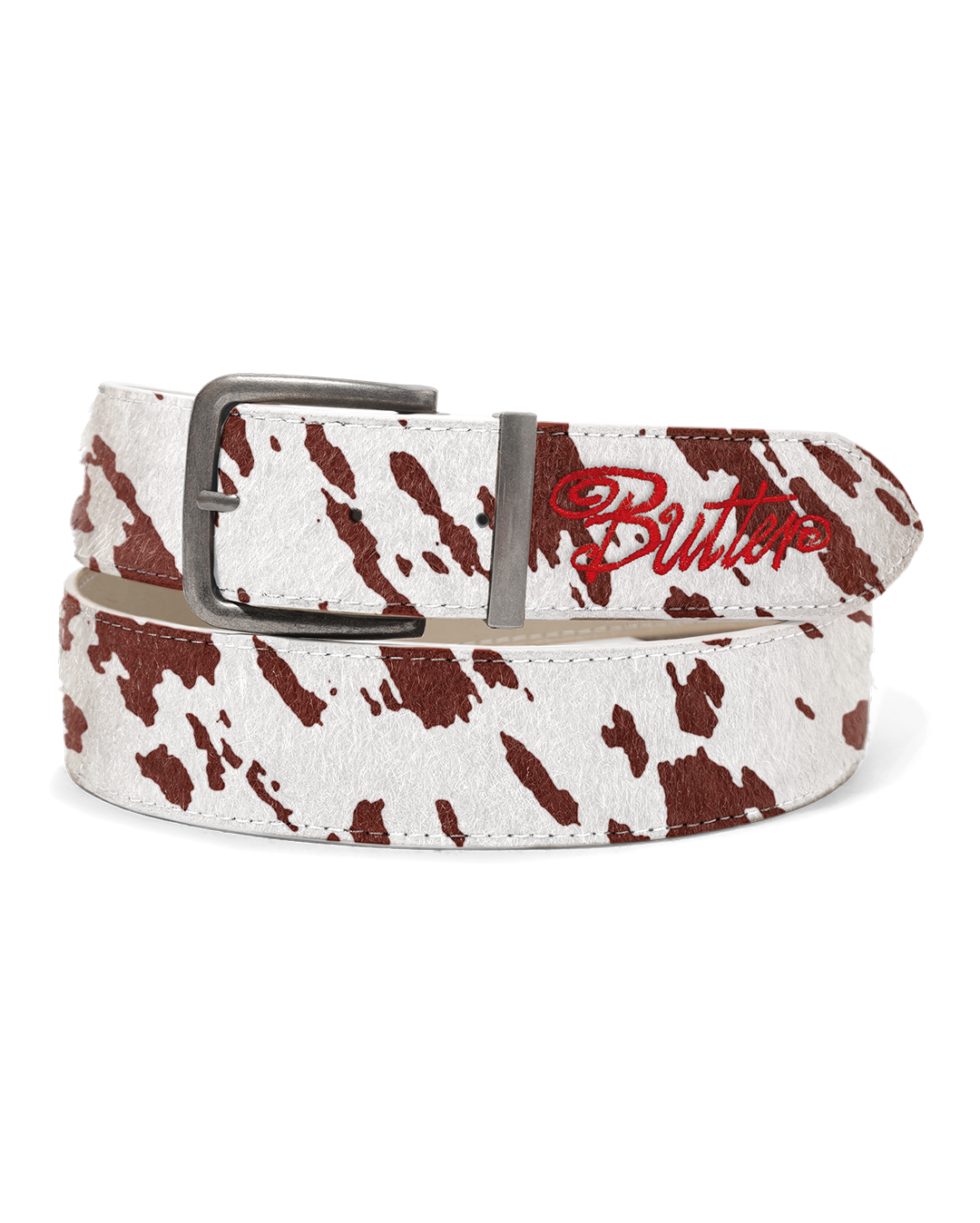 Animal Hide Belt - Cow - Butter Goods