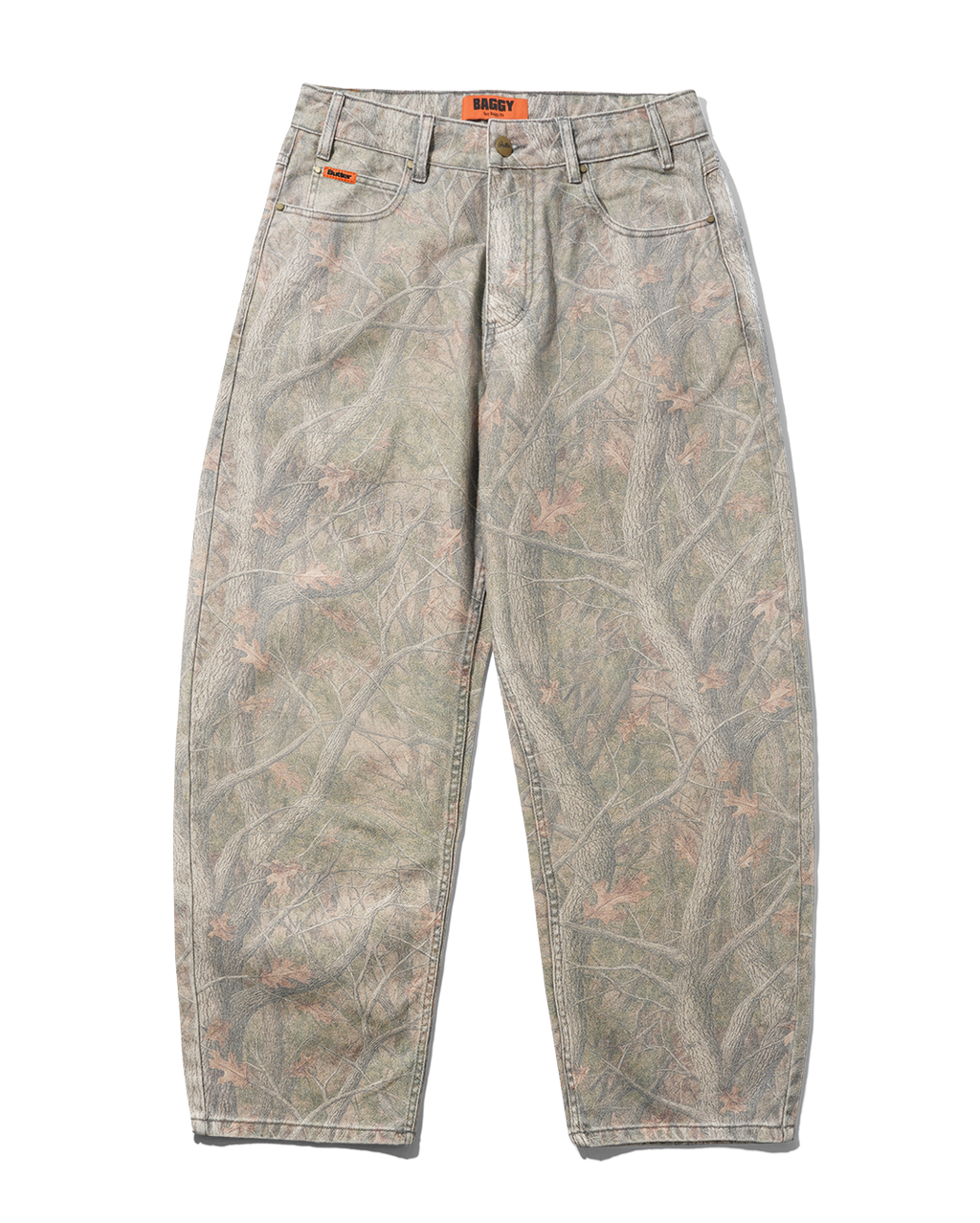 Baggy Denim Jeans - Forest Camo - Butter Goods