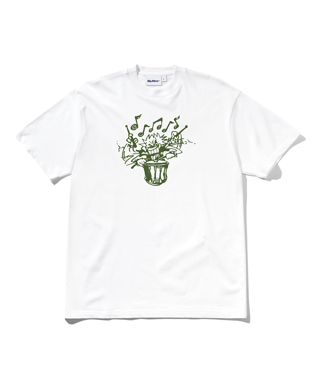 Blaring Tee - White - Butter Goods
