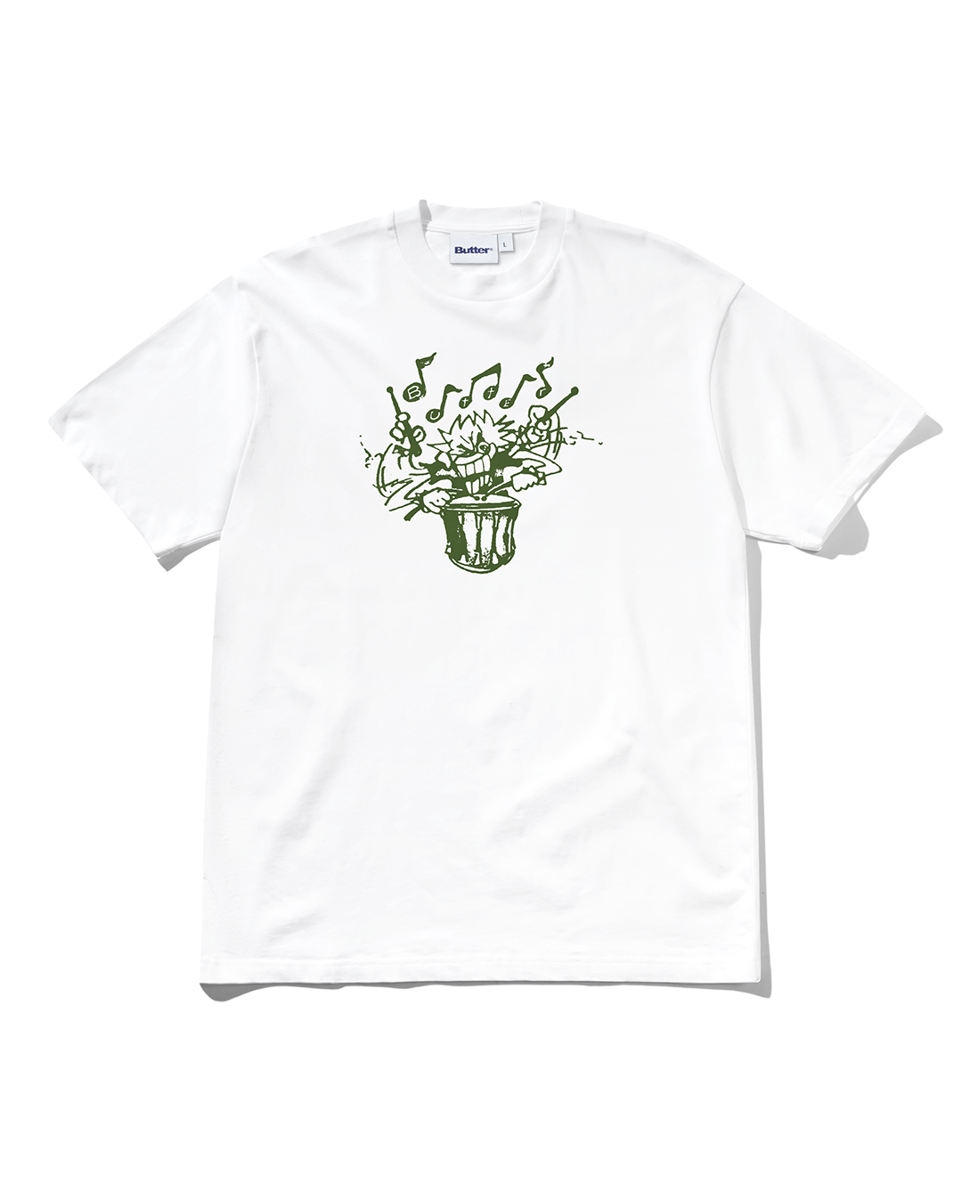 Blaring Tee - White - Butter Goods