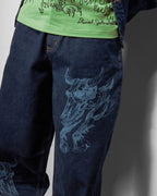 Bull Selvedge Denim Jeans - Raw Indigo - Butter Goods