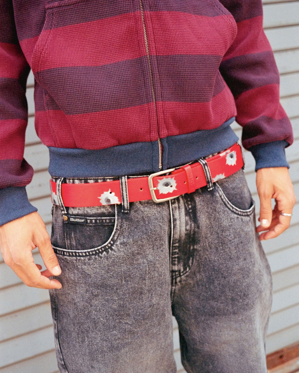 Bullet Belt - Red - Butter Goods