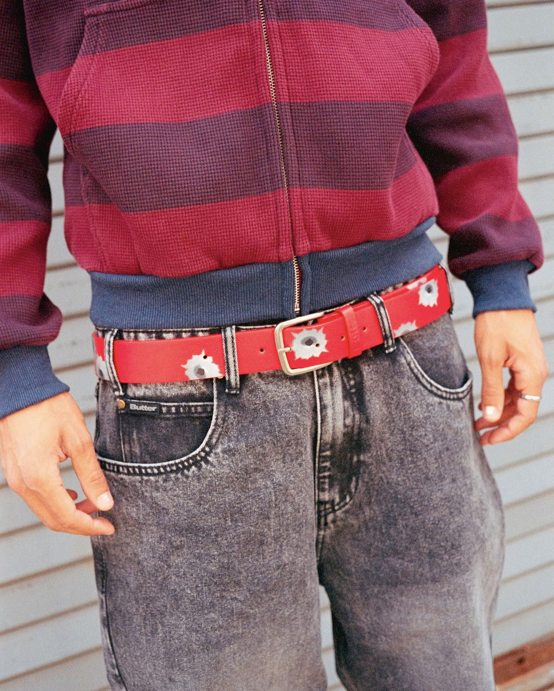 Bullet Belt - Red - Butter Goods