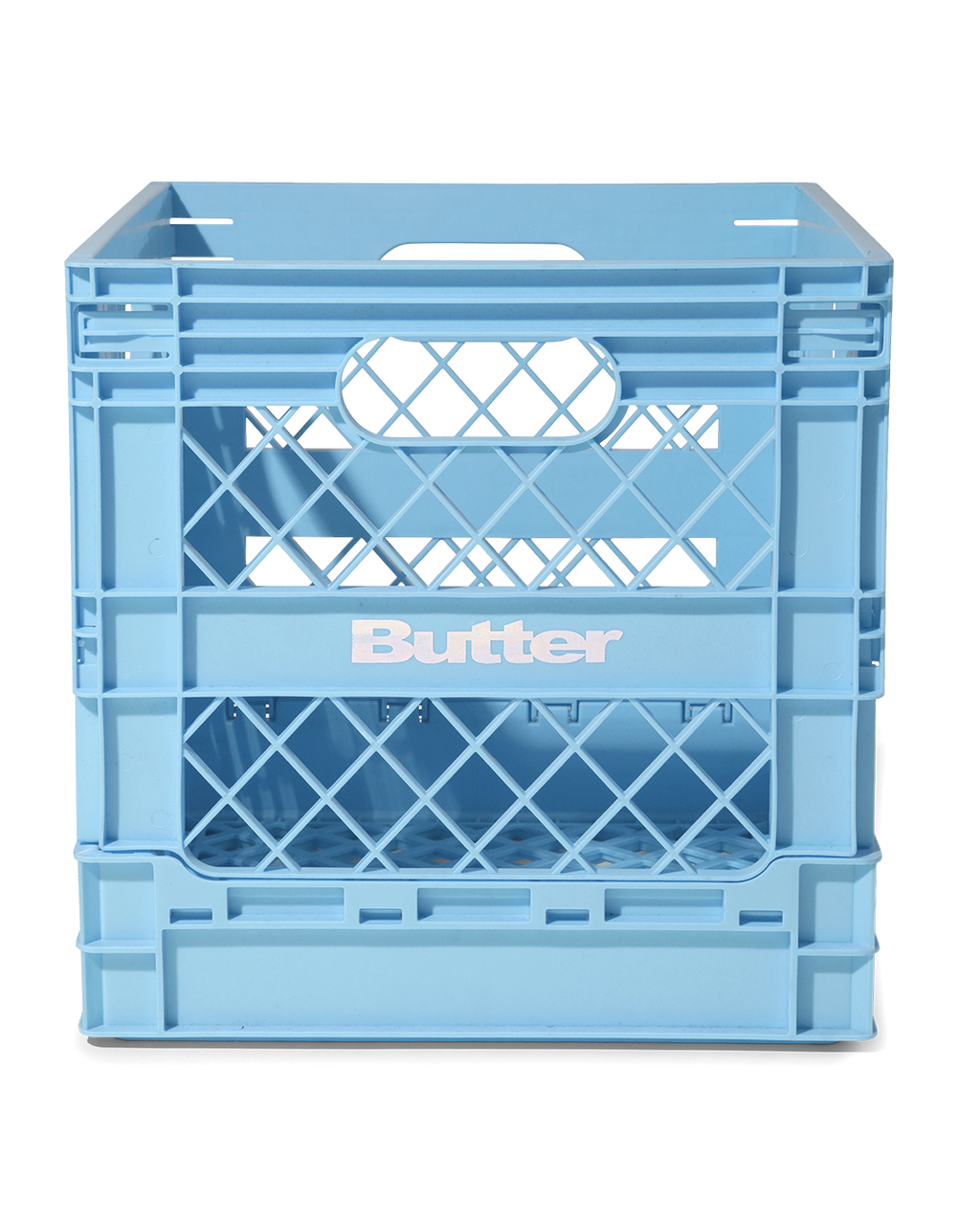 Collapsable Record Crate - Sky Blue - Butter Goods