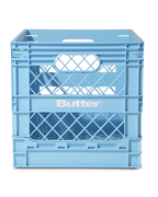 Collapsable Record Crate - Sky Blue - Butter Goods