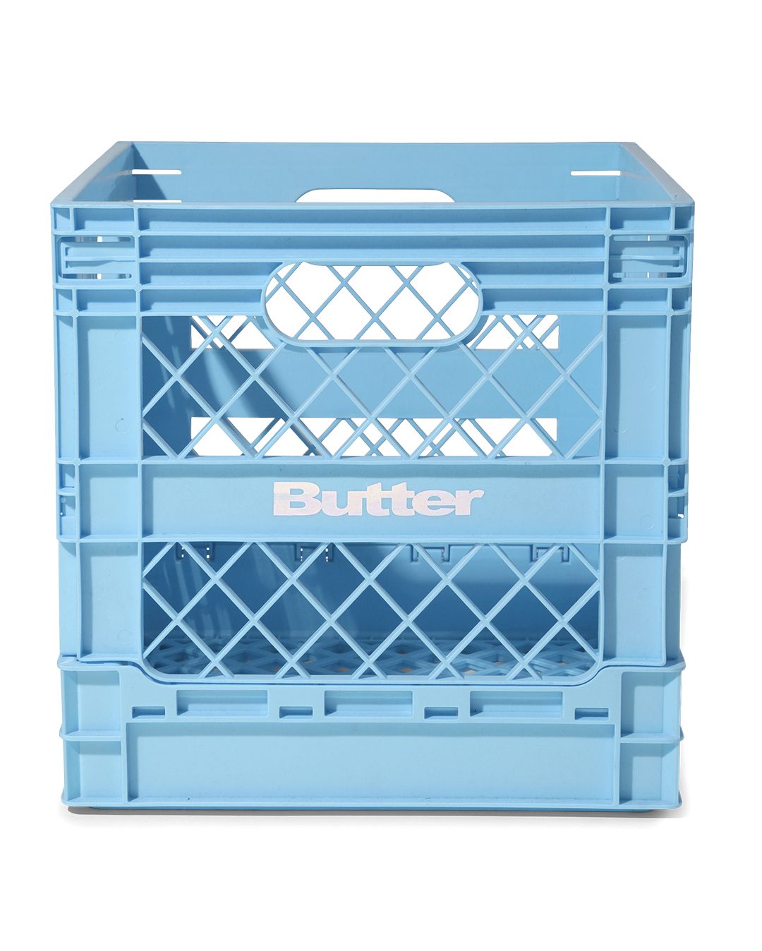 Collapsable Record Crate - Sky Blue - Butter Goods