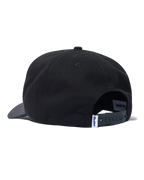 Collegiate 6 Panel Cap - Black - Butter Goods