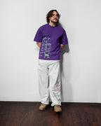 Don't Be Scared Tee - Grape - Butter Goods