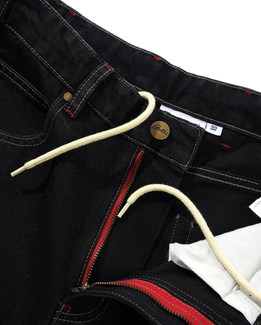 Dragon Denim Shorts - Washed Black - Butter Goods